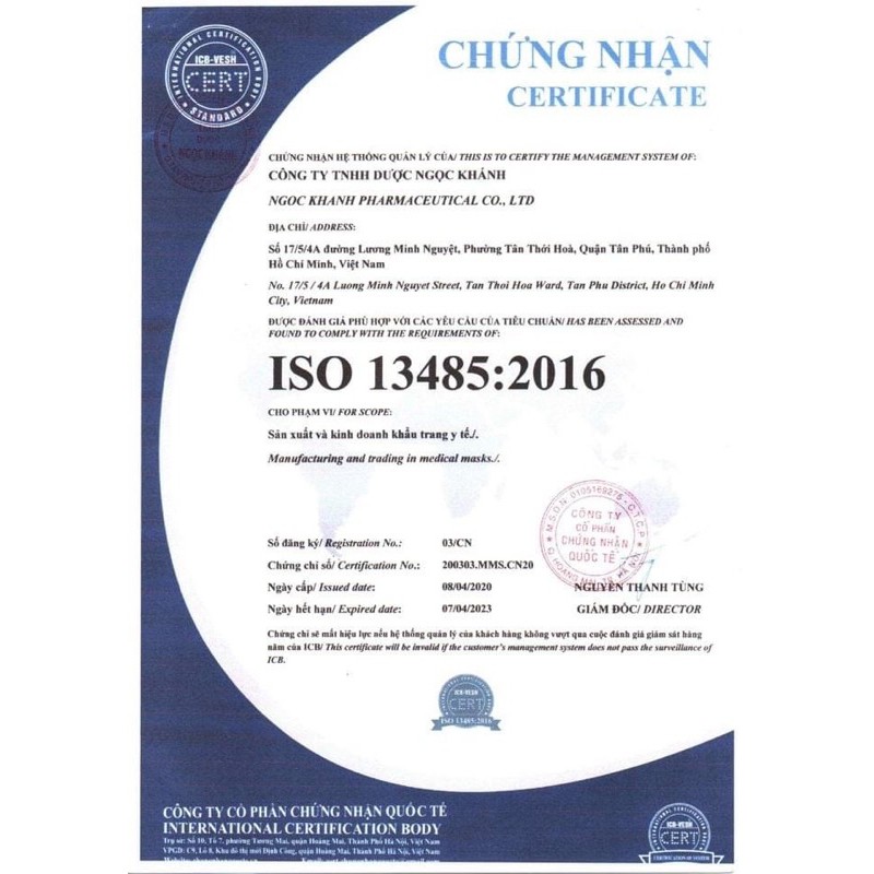 (Hộp 50 cái) Khẩu trang GEMS MASK 4 lớp