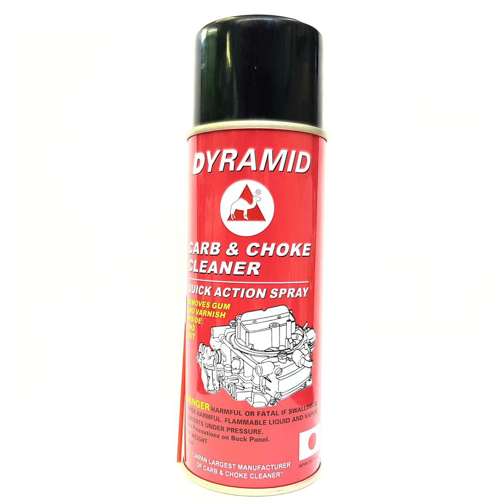 Dung Dịch Tẩy Rửa Xịt Chế Hòa Khí Dyramid 450ml Lạc Đà Dành Cho Ô Tô, Xe Máy