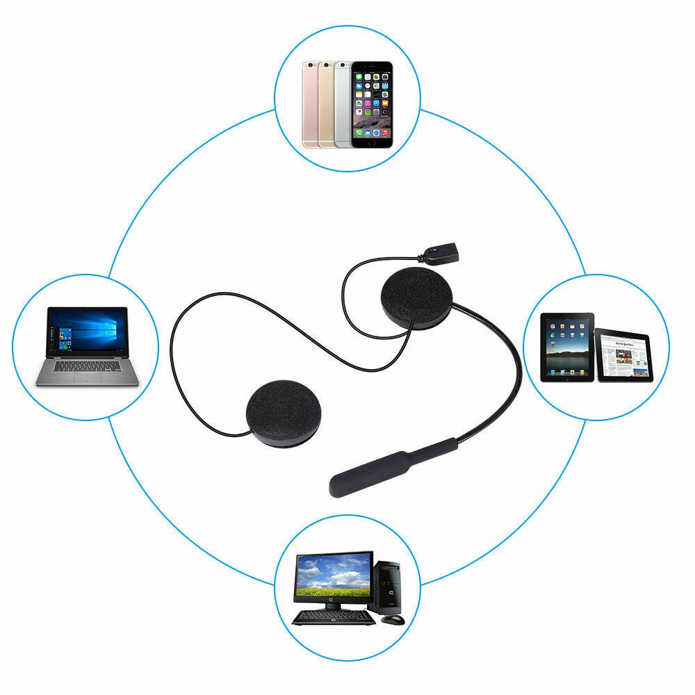 Bộ Nón Bảo Hiểm Tích Hợp Tai Nghe Bluetooth Tiện Lợi