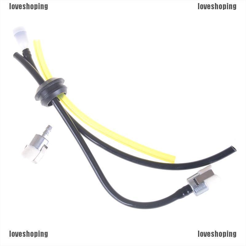 [Love] Plastic 3 Hole Echo Mantis Tiller Tank Grommet Fuel Line Hose Filter Vent Parts