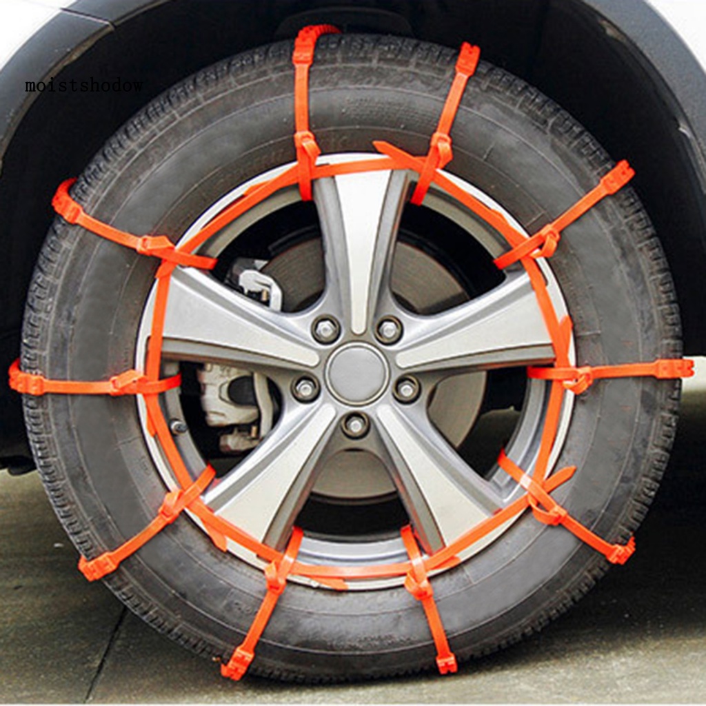 Bộ 10 Dây Xích Chống Trượt Cao Cấp Cho Bánh Xe Hơi Bmw