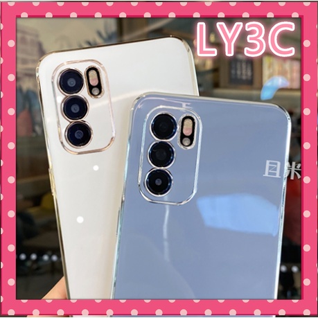 Ốp Điện Thoại Silicone Mềm Mạ Điện LY3C Cho OPPO Reno 6Z 5G / A16 / Reno 6 / Reno 5 / Reno 5F / Reno 4