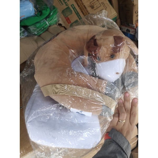 GỐI ĐI XE MÁY HƯƠU GROW cho bé - hkm từ sữa Grow