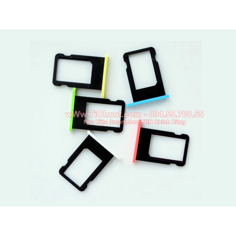 Khay Sim iPhone 5c ZIN Trùng Màu Máy