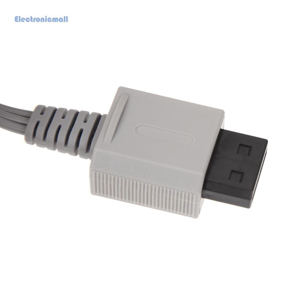 Dây Cáp Âm Thanh Video Av 3 Rca Cho Máy Chơi Game Wii Mall01