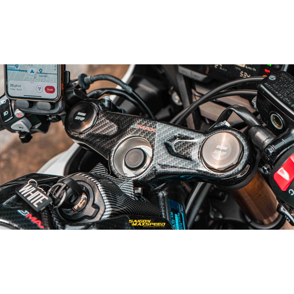 Ốp Chảng Ba ABS Carbon JMAX CBR650R