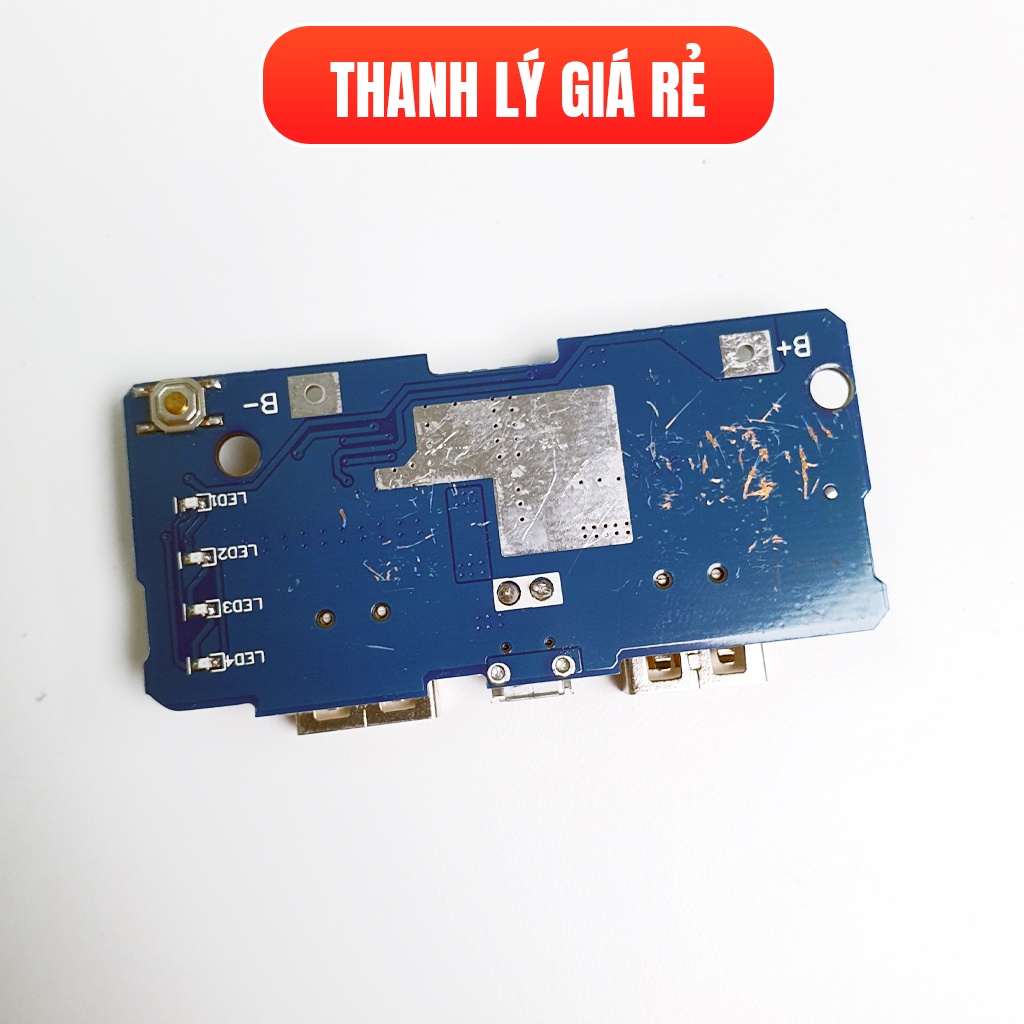 Mạch sạc dự phòng 5V 2 cổng USB
