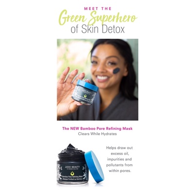 Mặt nạ làm sạch dưỡng ẩm da từ than tre hữu cơ Juice Beauty Bamboo Pore Refining Mask