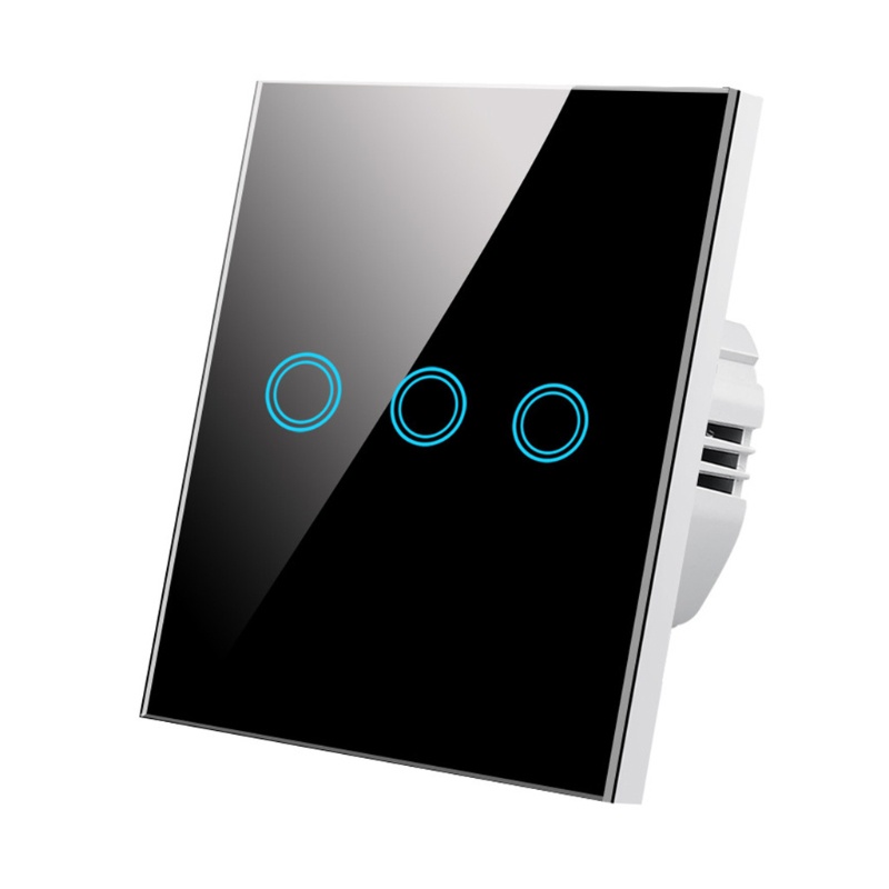 Kính Cường Lực Bảo Vệ Công Tắc Đèn Cảm Ứng Chống Cháy Nổ 1 2 3