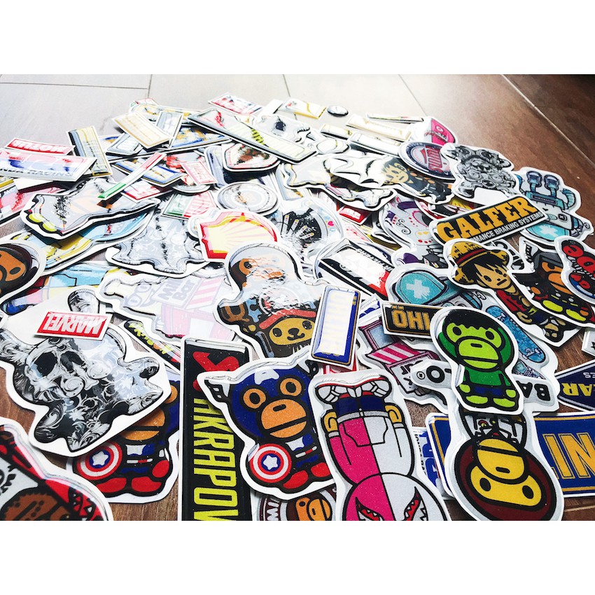 Sticker4Bike - Sticker Nổi - Sticker Phản Quang Giá 30K