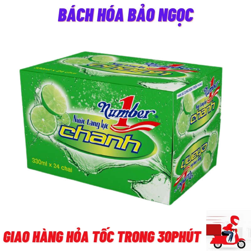 Thùng Tăng Lực Chanh Number One