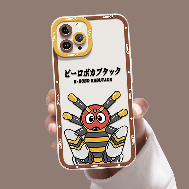 Ốp Điện Thoại TPU Trong Suốt Chống Sốc In Hình Hoạt Hình Cho IPhone 14 13 12 Pro Max 11 XS XR X 8 7 6S Plus