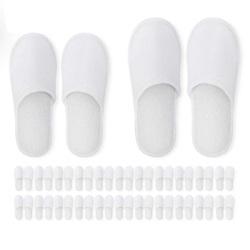 Whi 12 Đôi Dép Xỏ Ngón Dùng Một Lần Thích Hợp Cho Khách Sạn Spa
