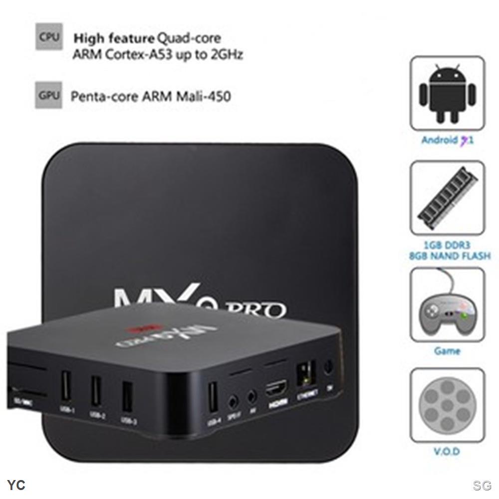 Đầu TV box MXQ Pro 4K 5g Android 16GB 256gb 128GB ChấT LượNg Cao KèM Phụ KiệN