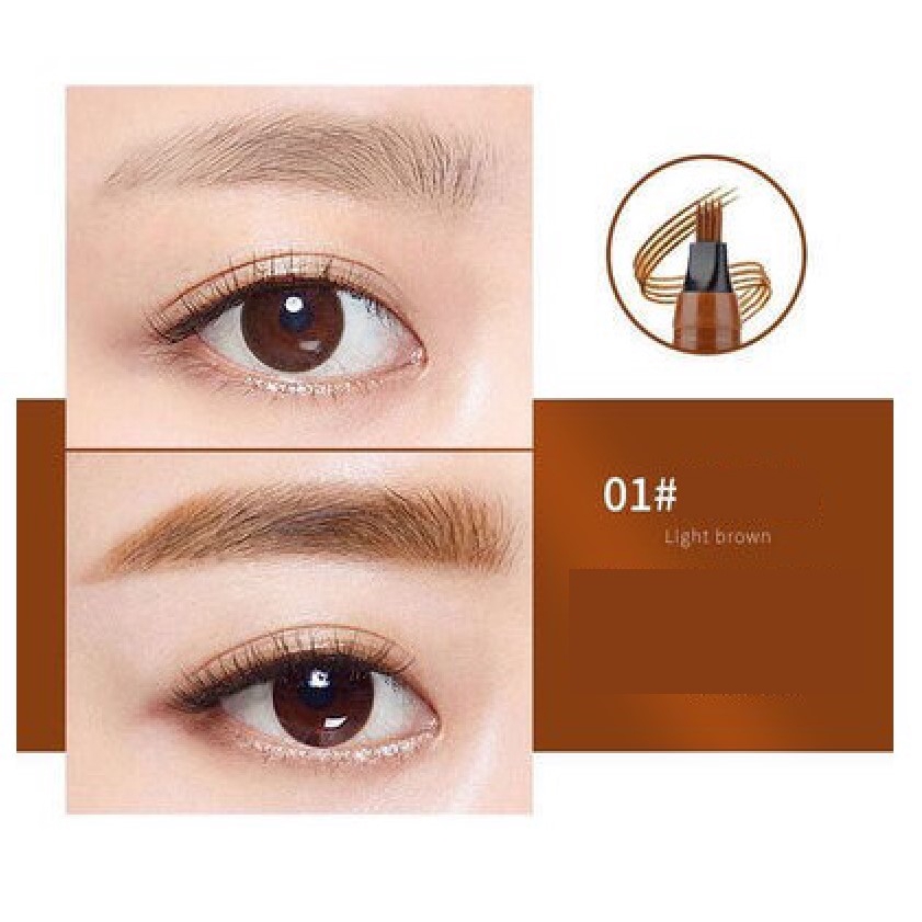 Bút kẻ chân mày phẩy sợi 4D BELLEMYSTERY tiện lợi nét chuẩn chân thật | BigBuy360 - bigbuy360.vn