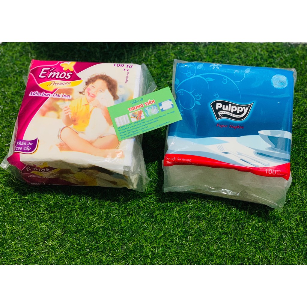 1 BỊCH GIẤY EMOS - PULPPY SỬ DỤNG GIA ĐÌNH - VĂN PHÒNG TIỆN LỢI - GIÁ CẢ HỢP LÝ