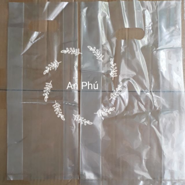 1kg Túi đựng ly trà sữa xếp hông (1 ly, 2 ly)