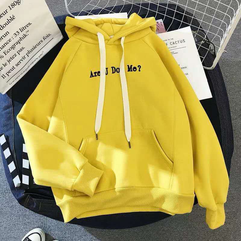 Áo Hoodie Nam Nữ Are U Duo Me Chất Nỉ Bông BIGOMALL
