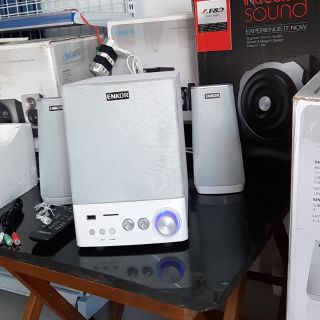 Loa vi tính 2.1 Enkor E900 Bạc