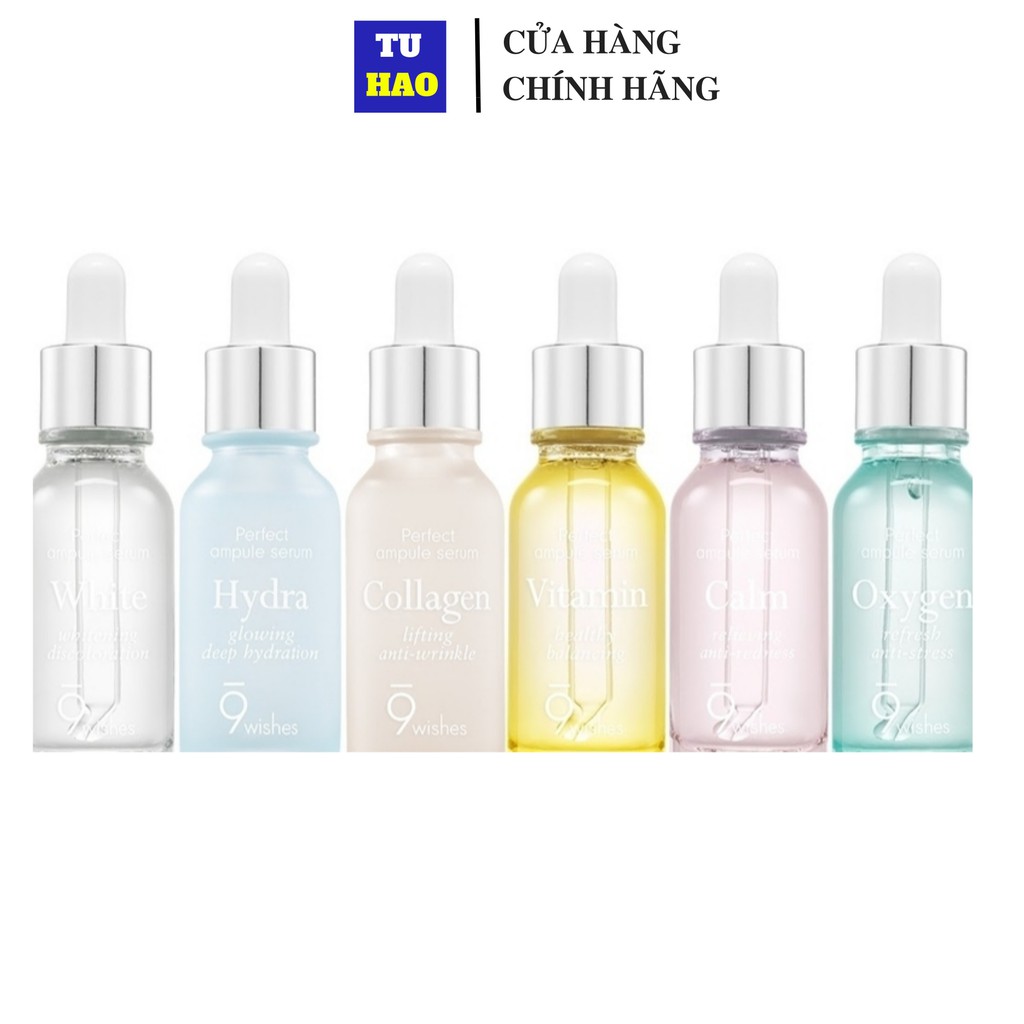 Tinh Chất Serum Dưỡng Ẩm Sâu 9 Wishes Skin Ampule Serum 9Wishes 25ml