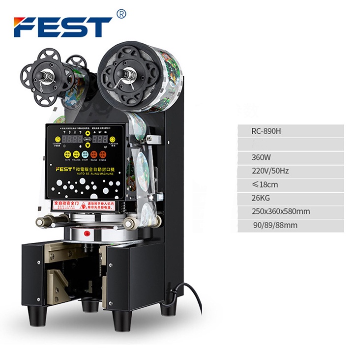 Máy Ép Ly Tự Động FEST RC895 Cao Cấp