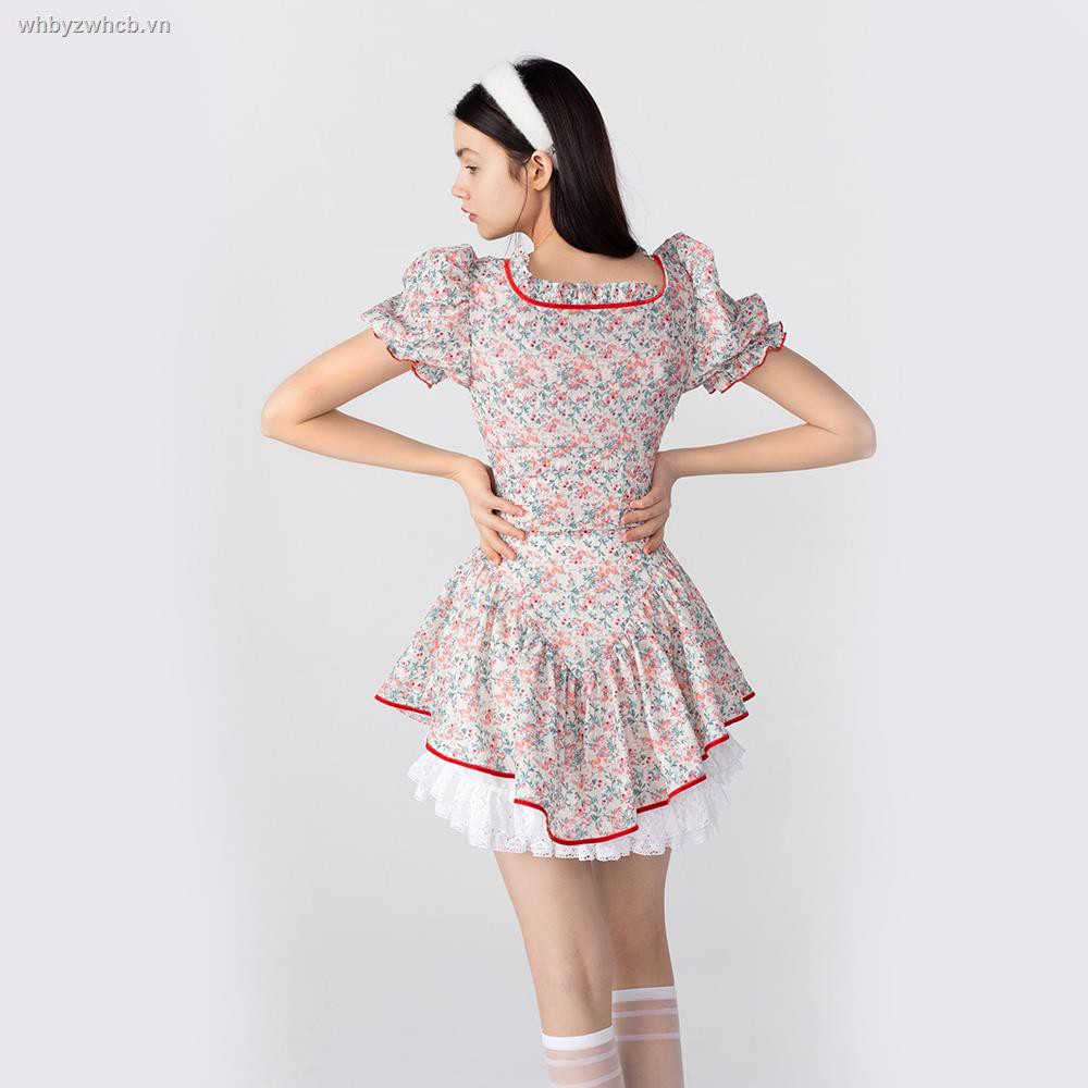 Đầm Nữ Tay Phồng Phối Ren Hoa Thời Trang 2021 | BigBuy360 - bigbuy360.vn
