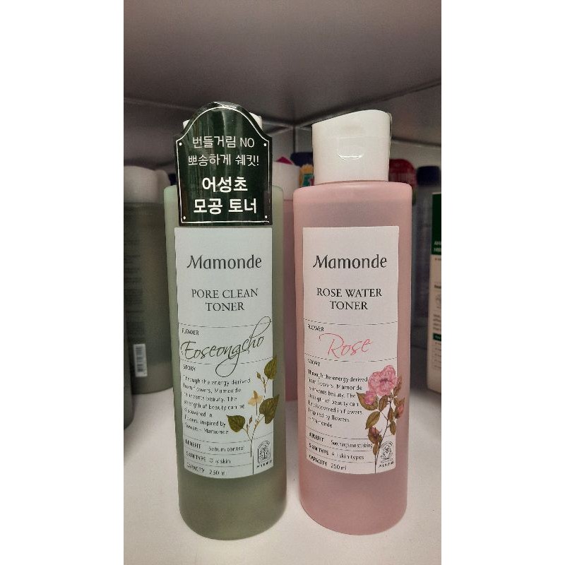 Nước hoa hồng Mamonde Toner 2018 - Cấp ẩm, dưỡng da số 1