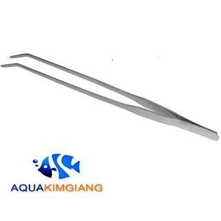 Nhíp mũi cong cắm cây cho hồ thủy sinh dài 27cm chất liệu thép không gỉ cao cấp