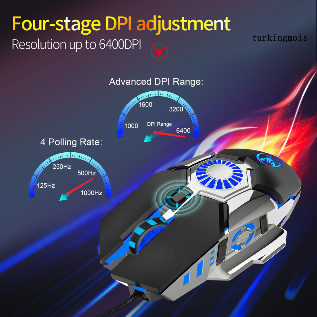 Chuột Quang Chơi Game Có Dây Txsj J700 Có Thể Điều Chỉnh | BigBuy360 - bigbuy360.vn