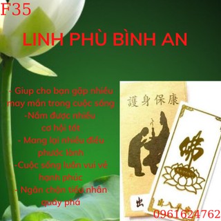 Miếng dán điện thoại linh phù bình an- nana thong