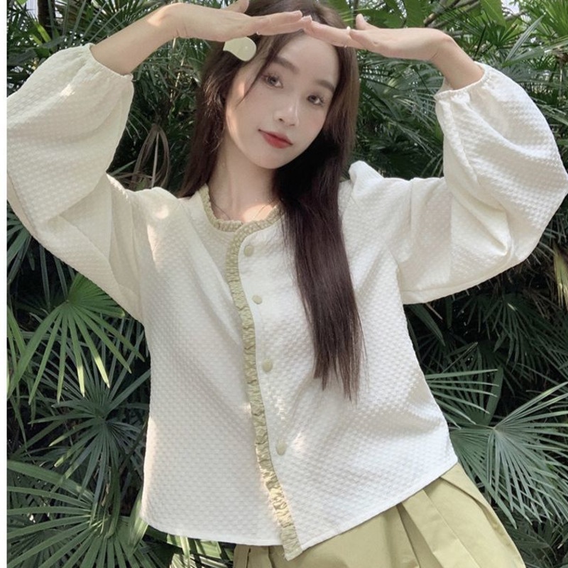 Áo Sơ Mi Nữ Tay Dài Thời Trang Hàn Quốc Xinh Xắn