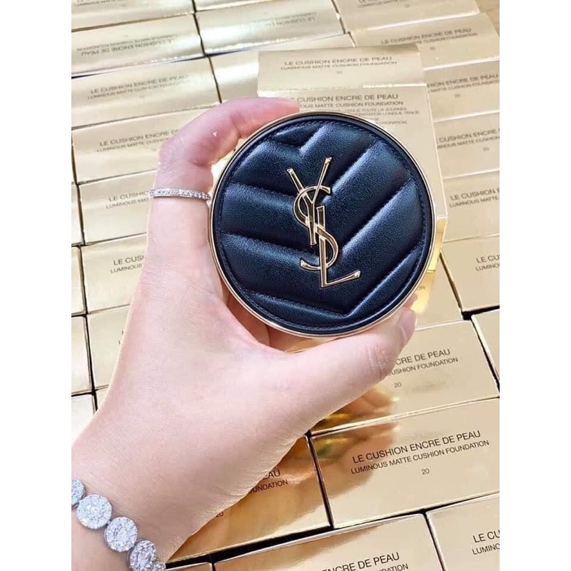 Cushion Ysl phiên bản LIMITED vỏ da 2020 mới nhất tone 10-20