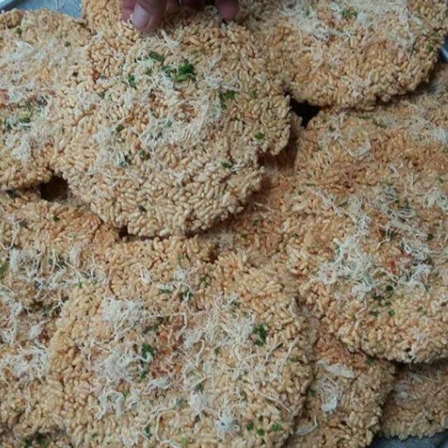 Cơm cháy chà bông nhà làm 100g gói