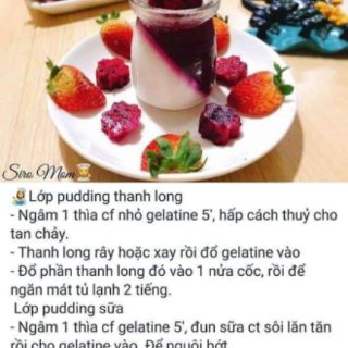 Bột Pudding hữu cơ RUF