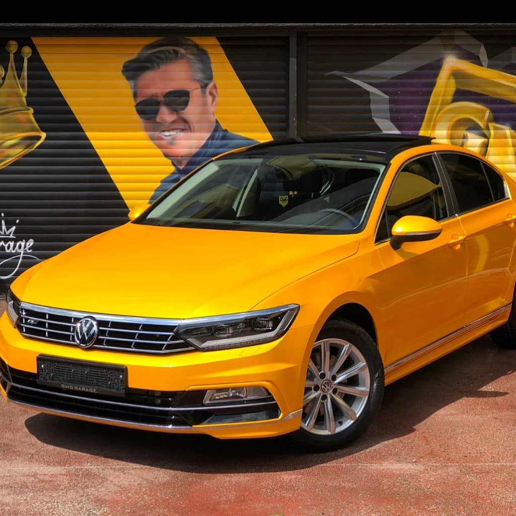 Decal vàng bóng CG12HD - RB25 Teckwrap
