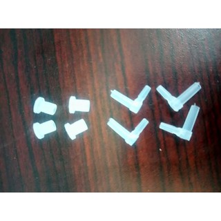 Bộ 4 co và núm cao su dùng để lắp bộ tiếp mực ngoài cho máy in phun.