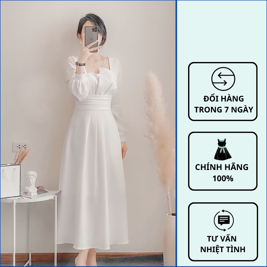 Đầm Dự Tiệc Tiểu Thư Sò Ngực Deni Dress 2 màu - D0290 Copines
