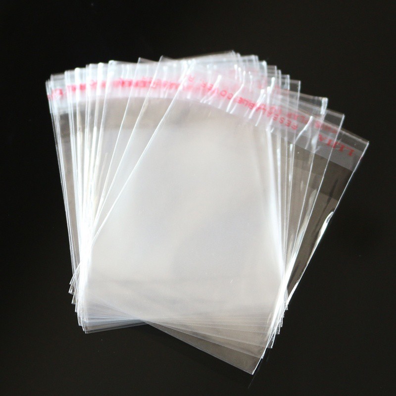 100G Túi Kiếng OPP dán miệng, Đựng Linh Kiện, Phụ Kiện, Ốp Lưng, Bao Lì Xì, Bao Bì Thương Nguyễn