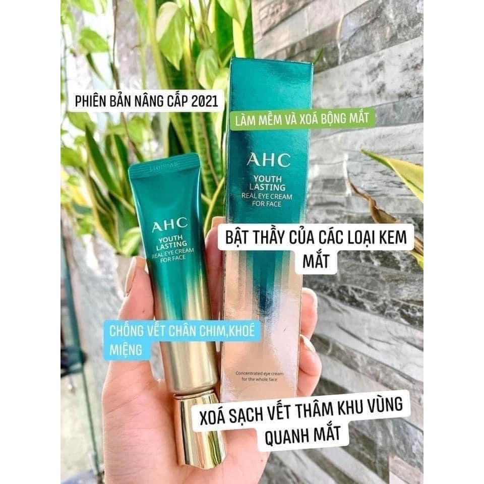 Kem Dưỡng Mắt Chống Lão Hóa Làm Sáng Và Săn Chắc Da AHC Youth Lasting Real Eye Cream For Face 30ml