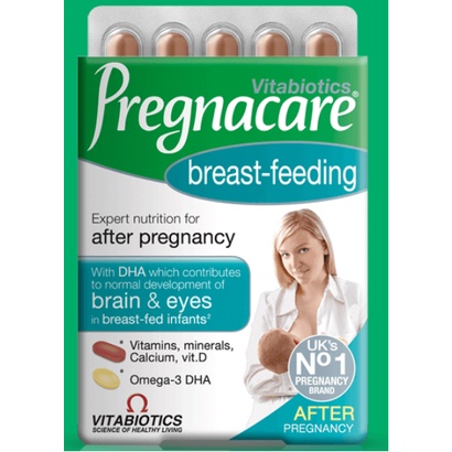 Vitamin PREGNACARE BREASTFEEDING, Viên Uống Bổ Sung Chất Cho Sữa Mẹ Sau Sinh