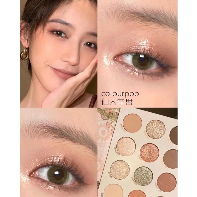 Bảng Phấn Mắt COLOURPOP WILD NOTHING PRESSED POWDER PALETTE