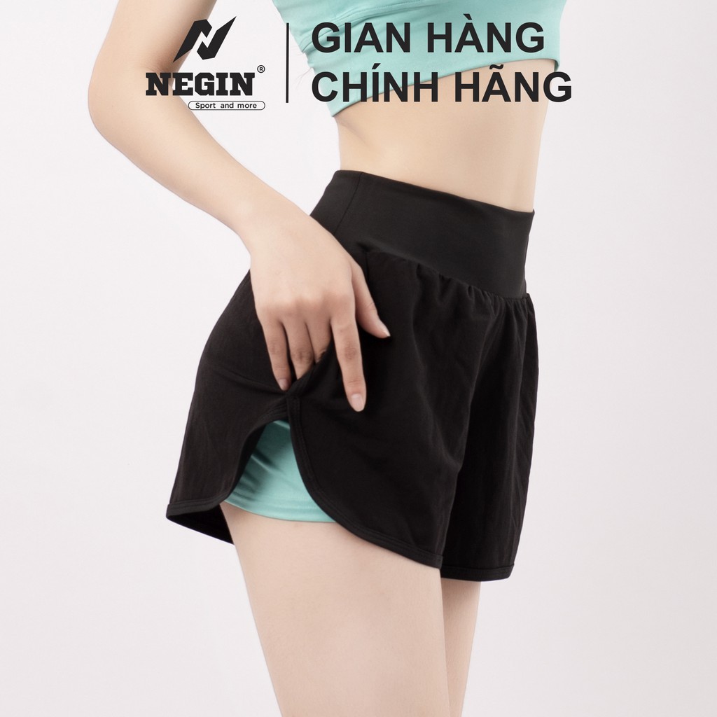 Quần đùi Negin 2 lớp thể thao