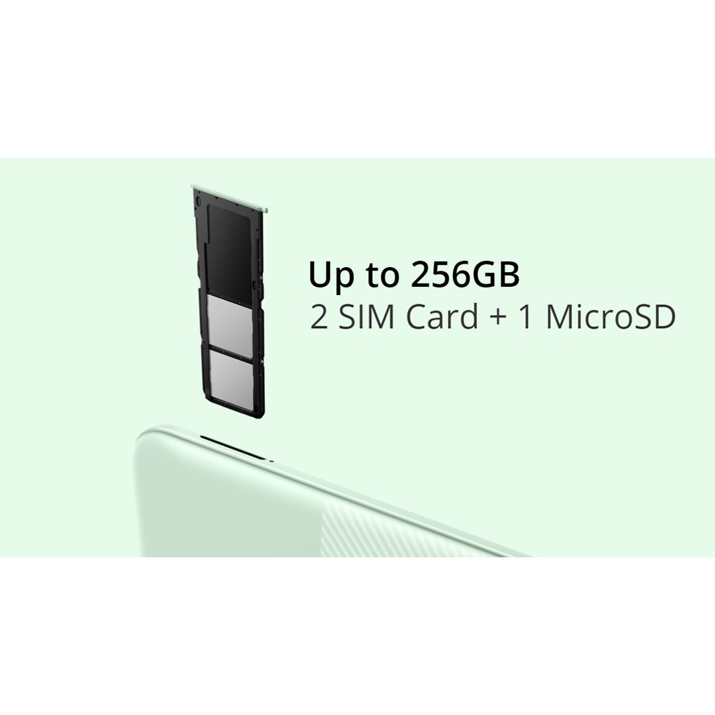 Điện thoại Realme Narzo 50i  - Pin Trâu 5000mAh, Màn Hình Lớn 6.5 inch, 2 Sim 2 Sóng