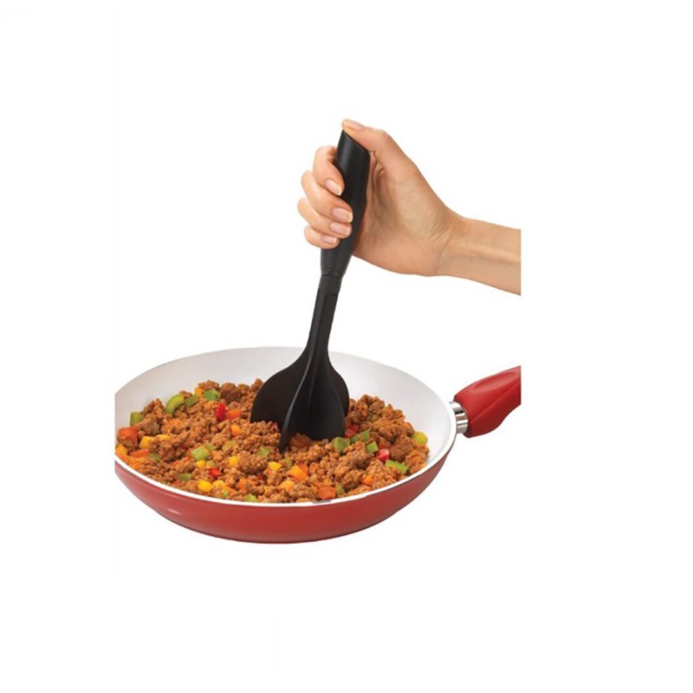 Meat Chopper Multifunctional Ground Beef Masher Burger Chopper Utensil Non-Stick Cookware burang