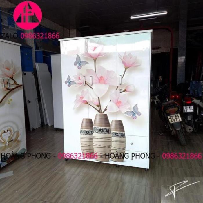 Tủ quần áo 3 cánh tủ 3d tủ nhựa đài loan Cao Cấp chính hãng miễn phí giao hàng tận nơi HCM Bảo hành 2 năm tại nhà