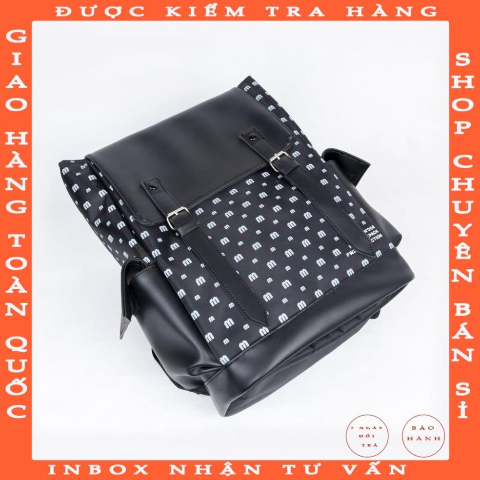 Balo đi học thời trang Nam nữ chống nước đựng laptop Unisex Season 7 Local Brand Chính Hãng Midori M Studio - cobonshop