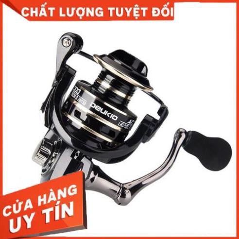 Máy Câu Cá Deukio AC [ HÀNG SIÊU NET ]Máy Câu Cá Cao Cấp Full Kim Loại Deukio - Sanami Fishing nhẹ, bền, quay êm mượt