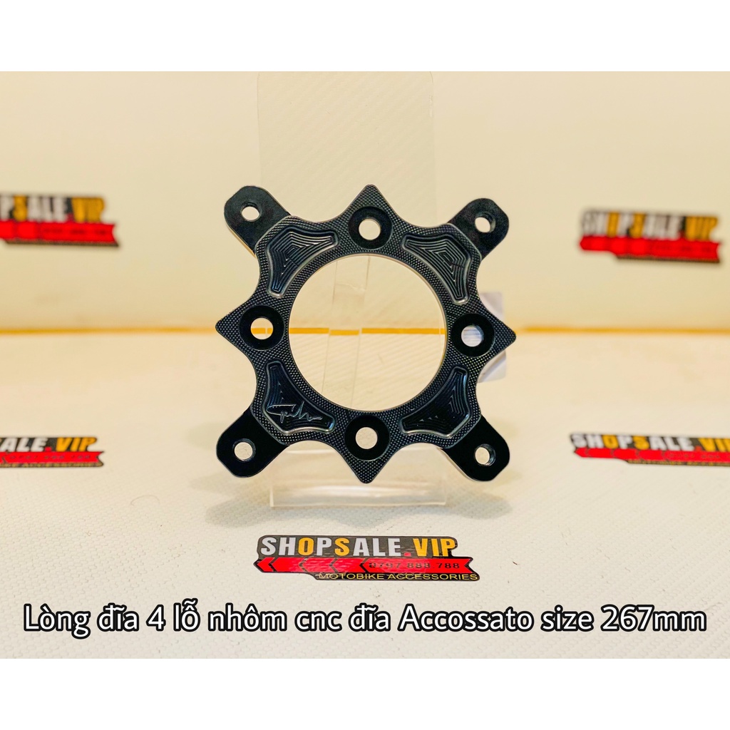 Lòng CNC 4 Lỗ Cho Đĩa Accossato 267