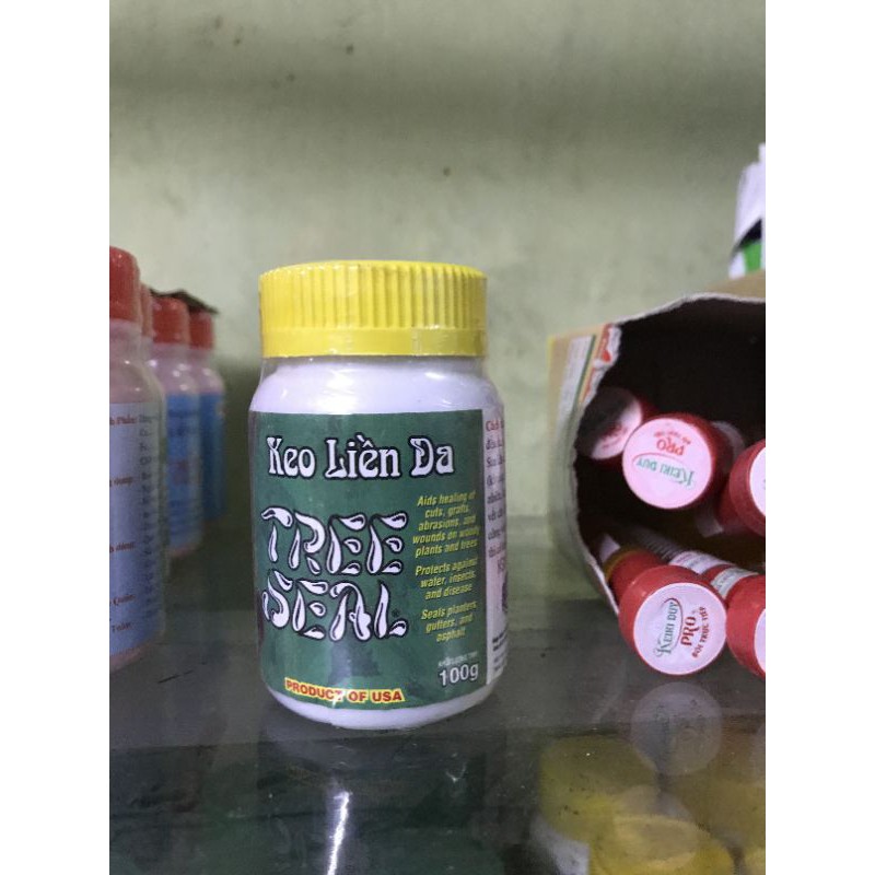 Keo liền da cây Tree Seal 100g/lọ, keo liền sẹo đen cây /Littleseeds