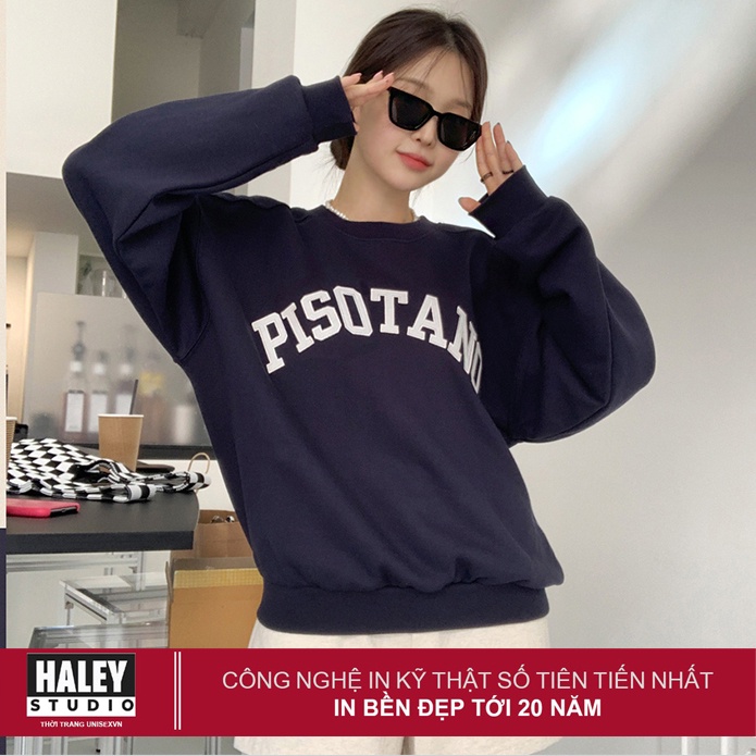 Áo Sweater Nam Nữ PISOTANO Đẹp phong cách Hàn Quốc. Chất nỉ dày ấm HD314 Áo Hôdie sweater quà ngẫu nhiên